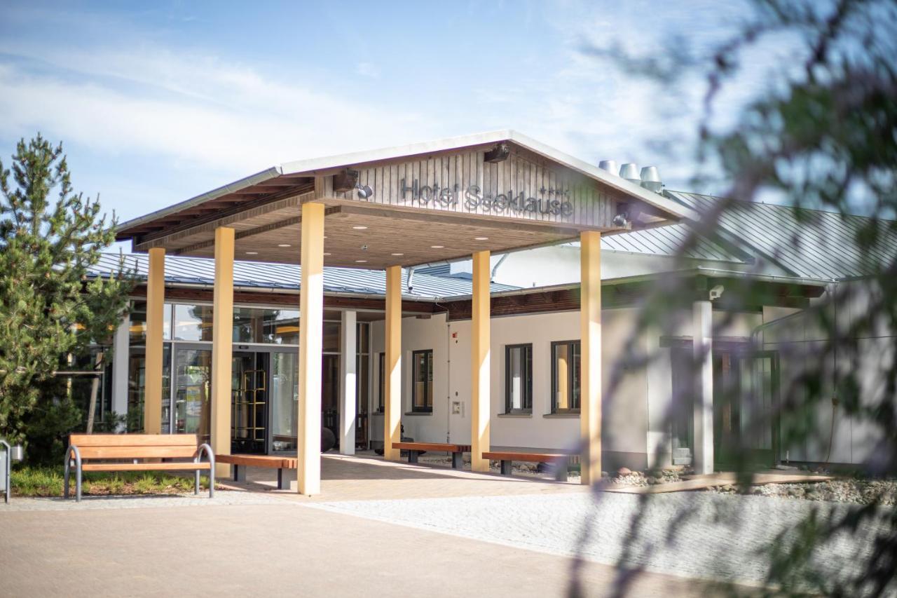 Familien Wellness Hotel Seeklause Mit Grossem Abenteuerspielplatz "Piraten-Insel-Usedom" Kinder Immer All-Inklusive & Getraenke Ganztags Inklusive Trassenheide Eksteriør bilde
