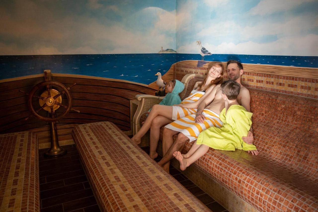 Familien Wellness Hotel Seeklause Mit Grossem Abenteuerspielplatz "Piraten-Insel-Usedom" Kinder Immer All-Inklusive & Getraenke Ganztags Inklusive Trassenheide Eksteriør bilde